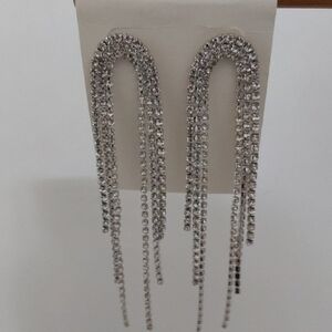 Elegant Silver Dangle Earrings